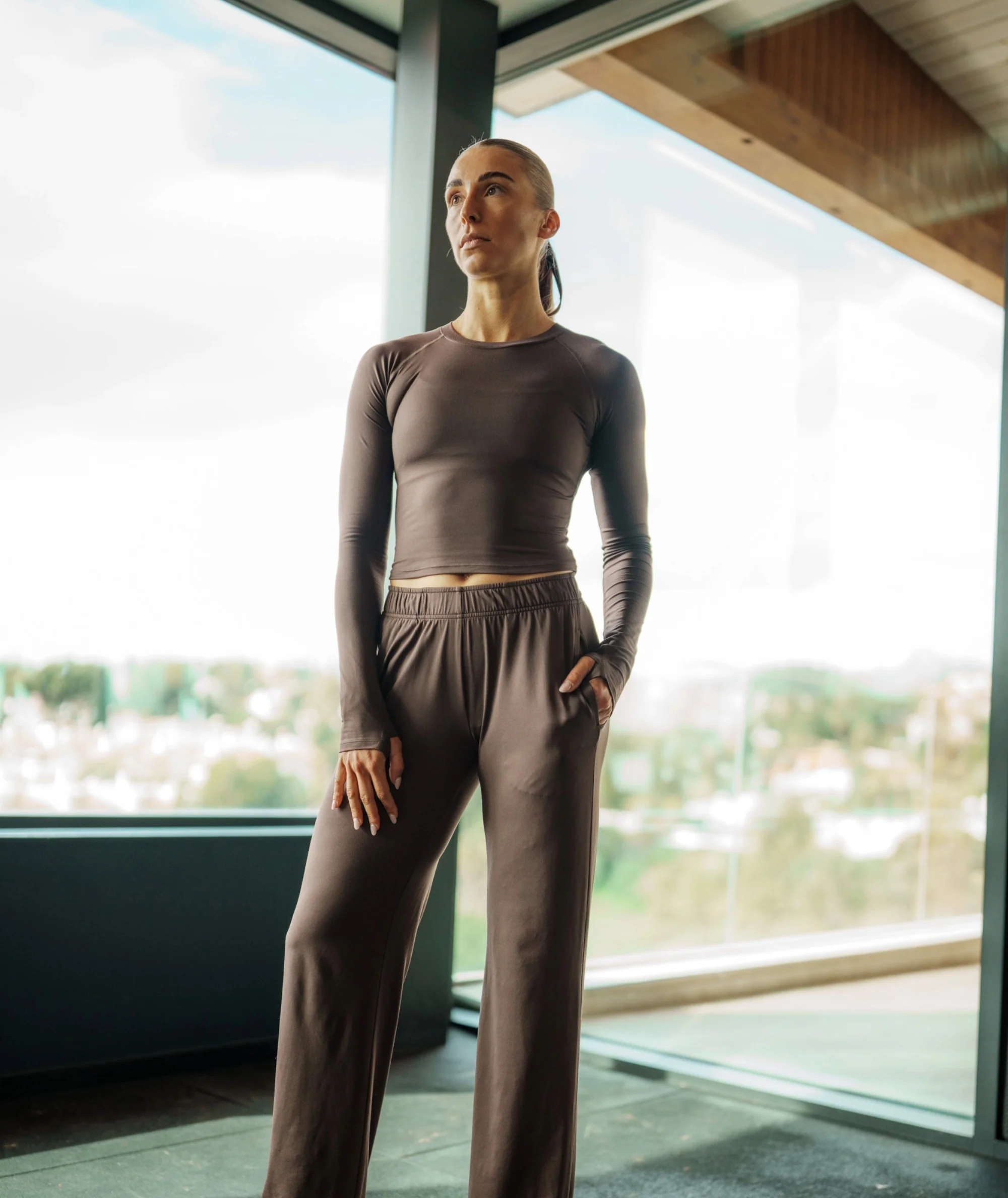 Cropped ComfyKnit Longsleeve - Image 3