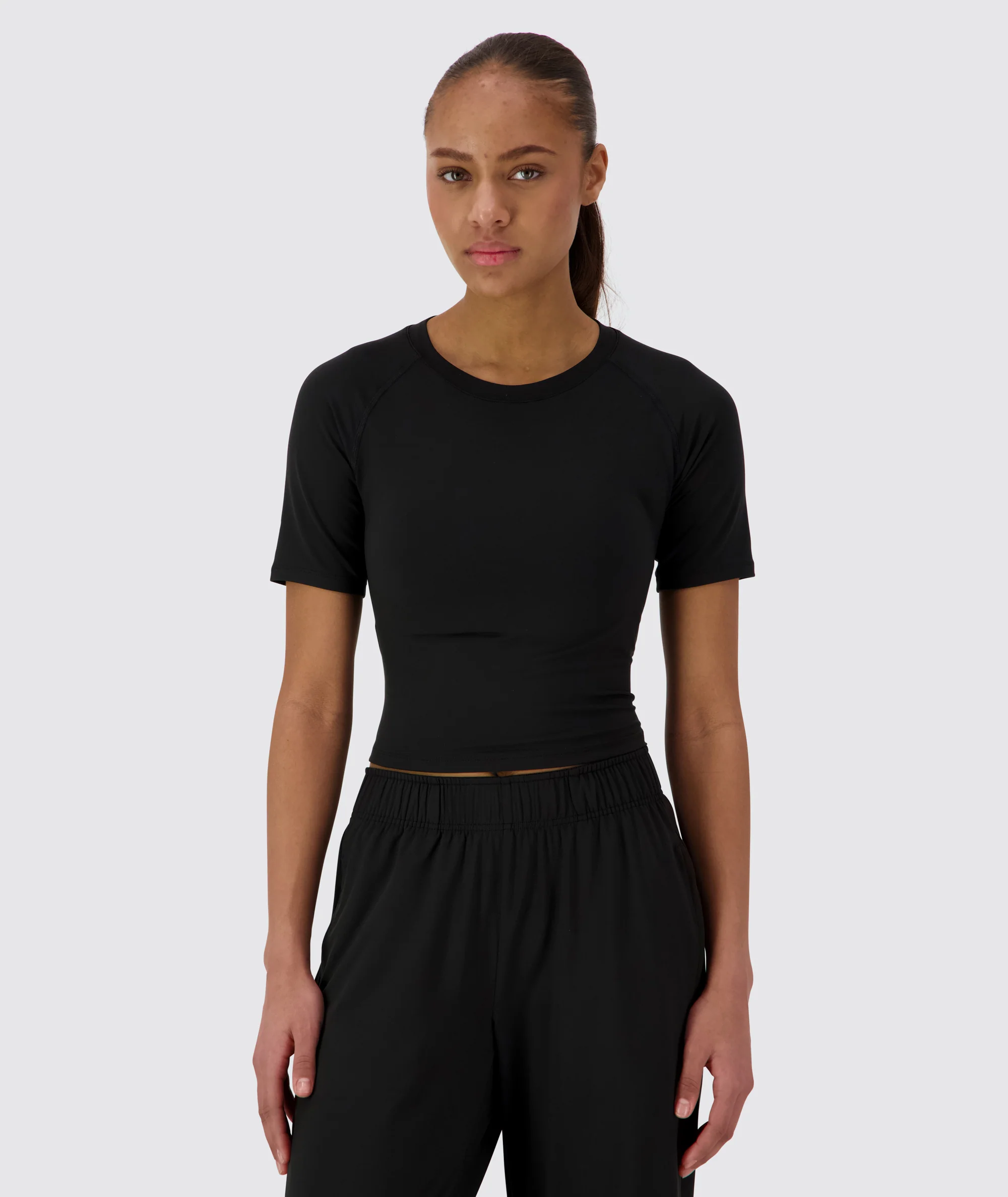 Cropped ComfyKnit Tee - Image 11