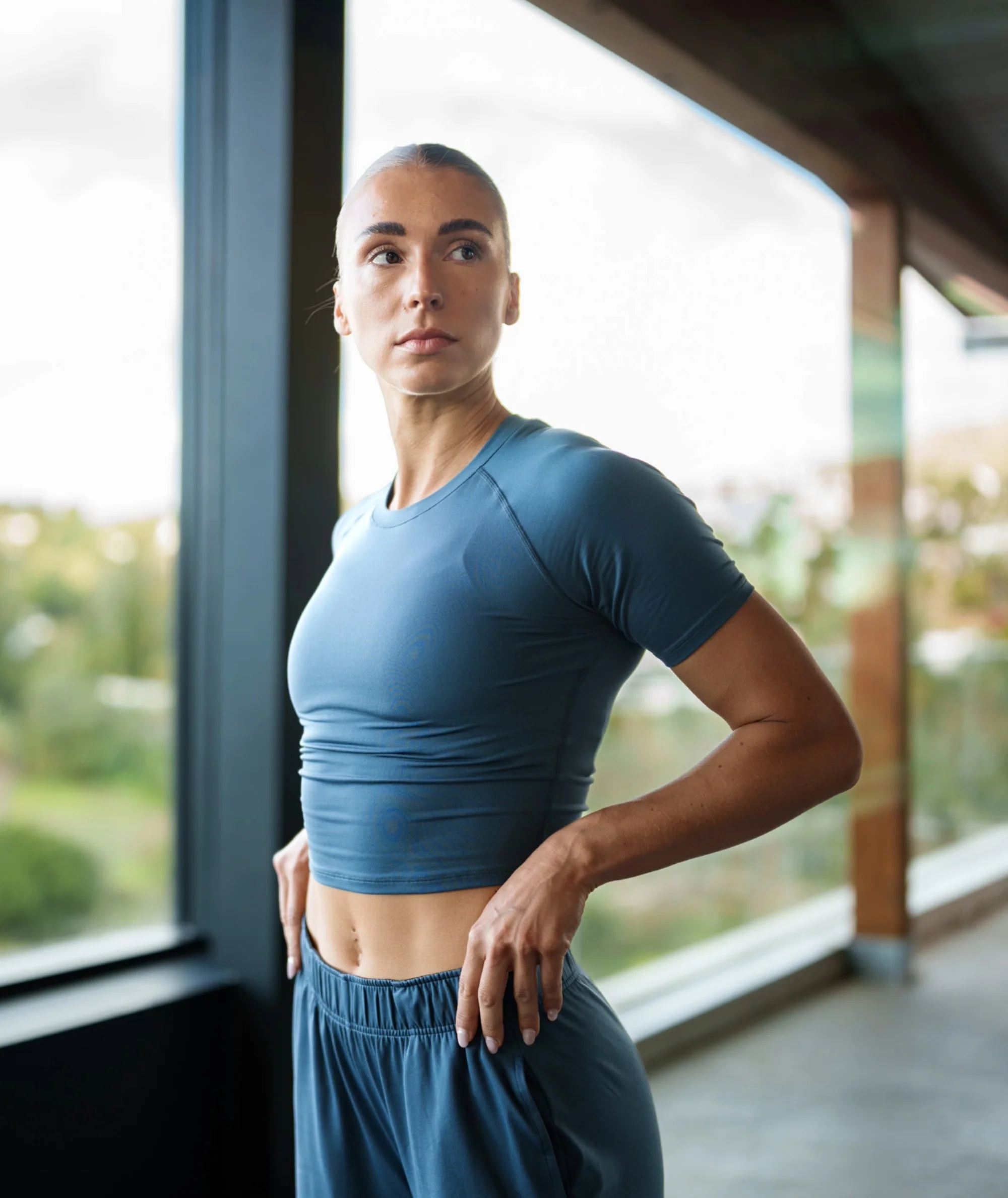 Cropped ComfyKnit Tee - Image 19