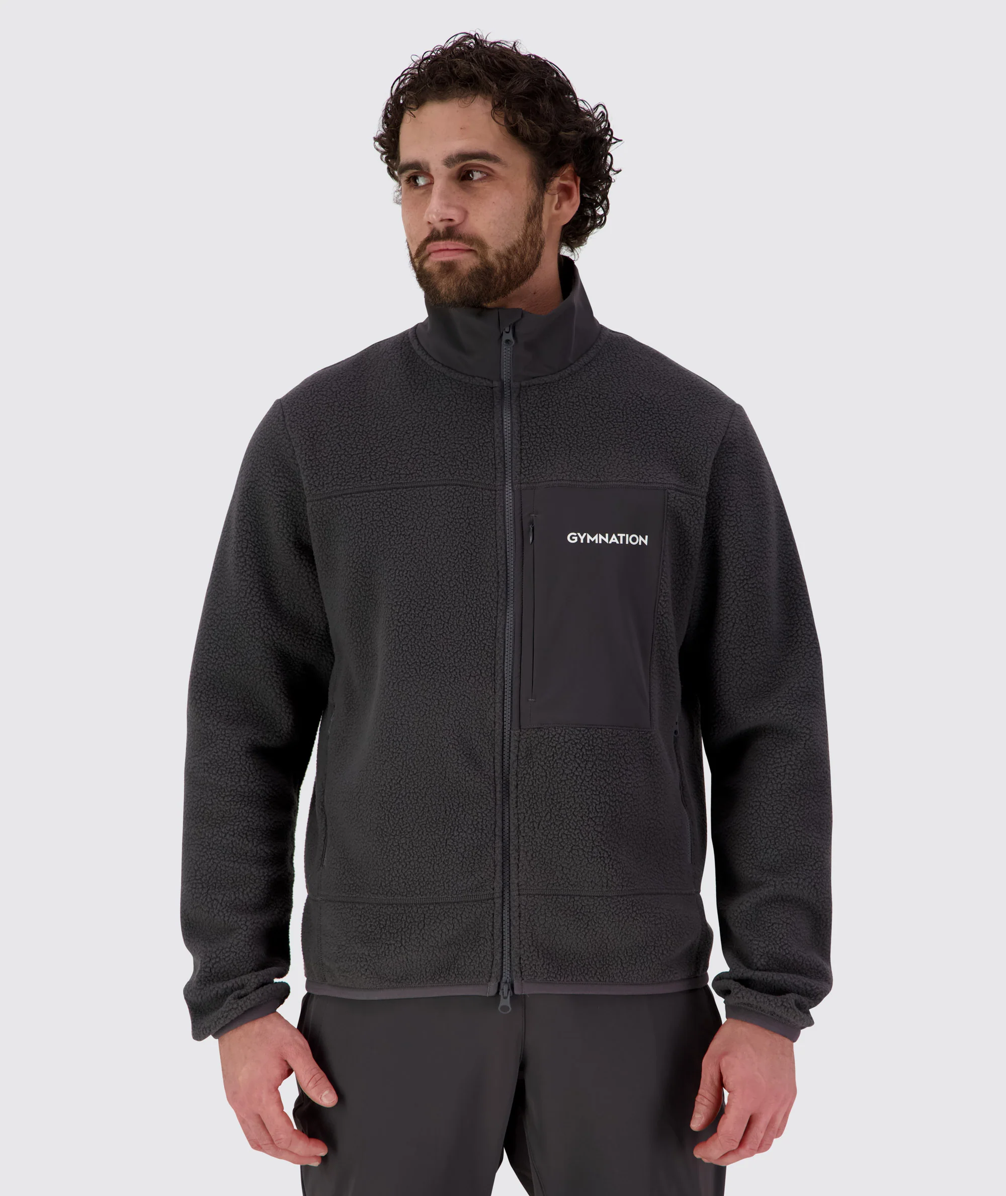 GYMNATION Pile Jacket - Image 14