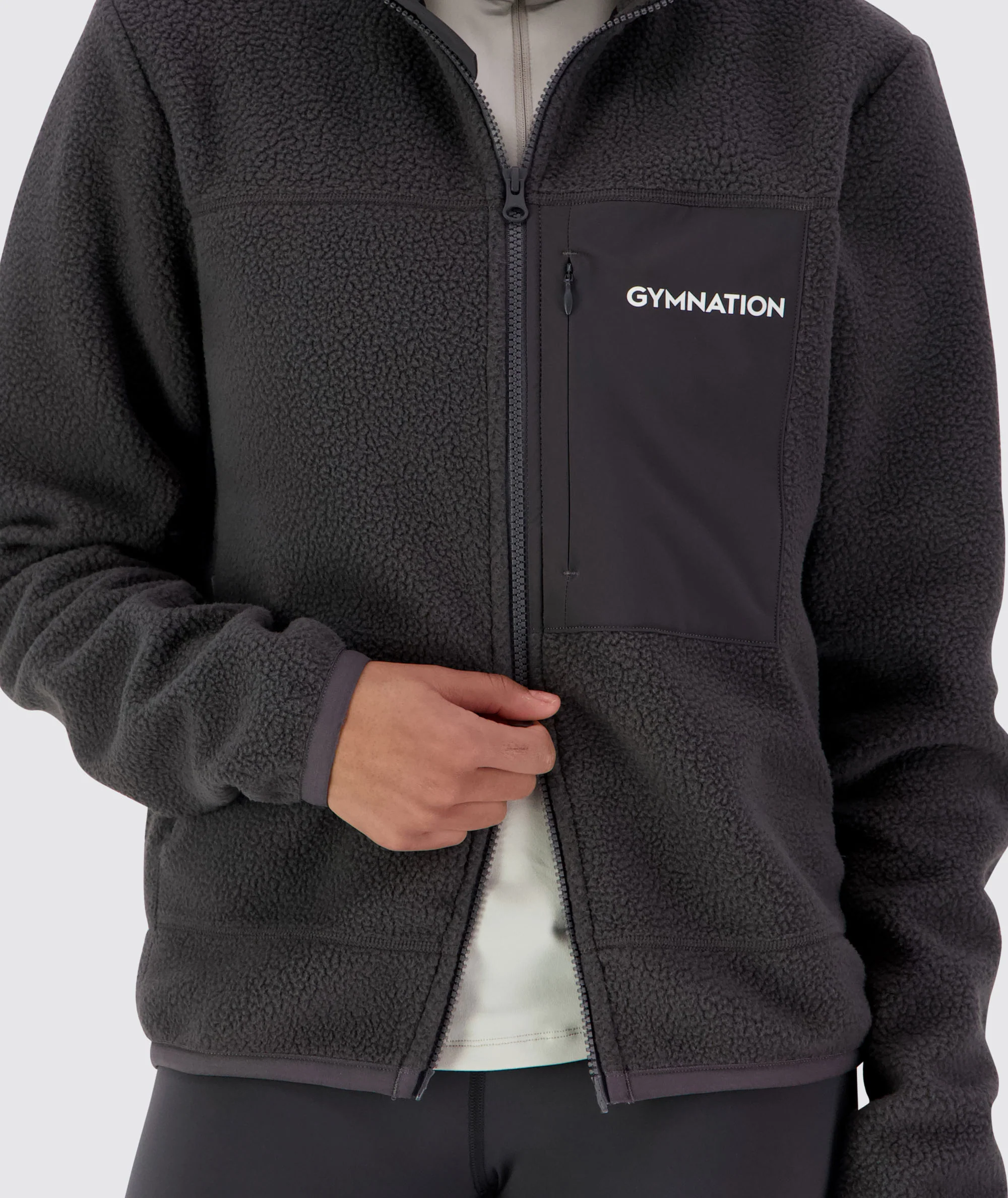 GYMNATION Pile Jacket - Image 19