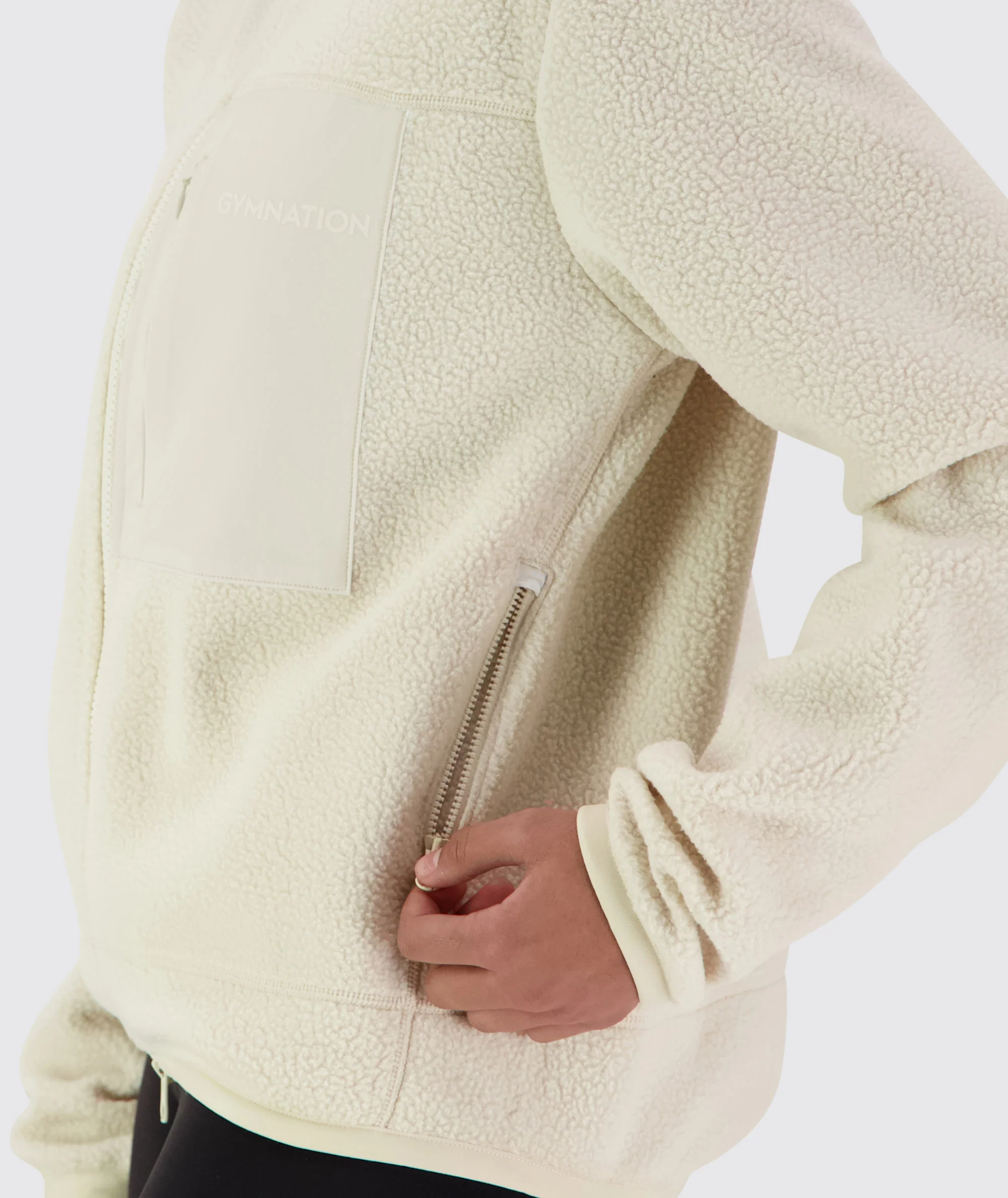 GYMNATION Pile Jacket - Image 4