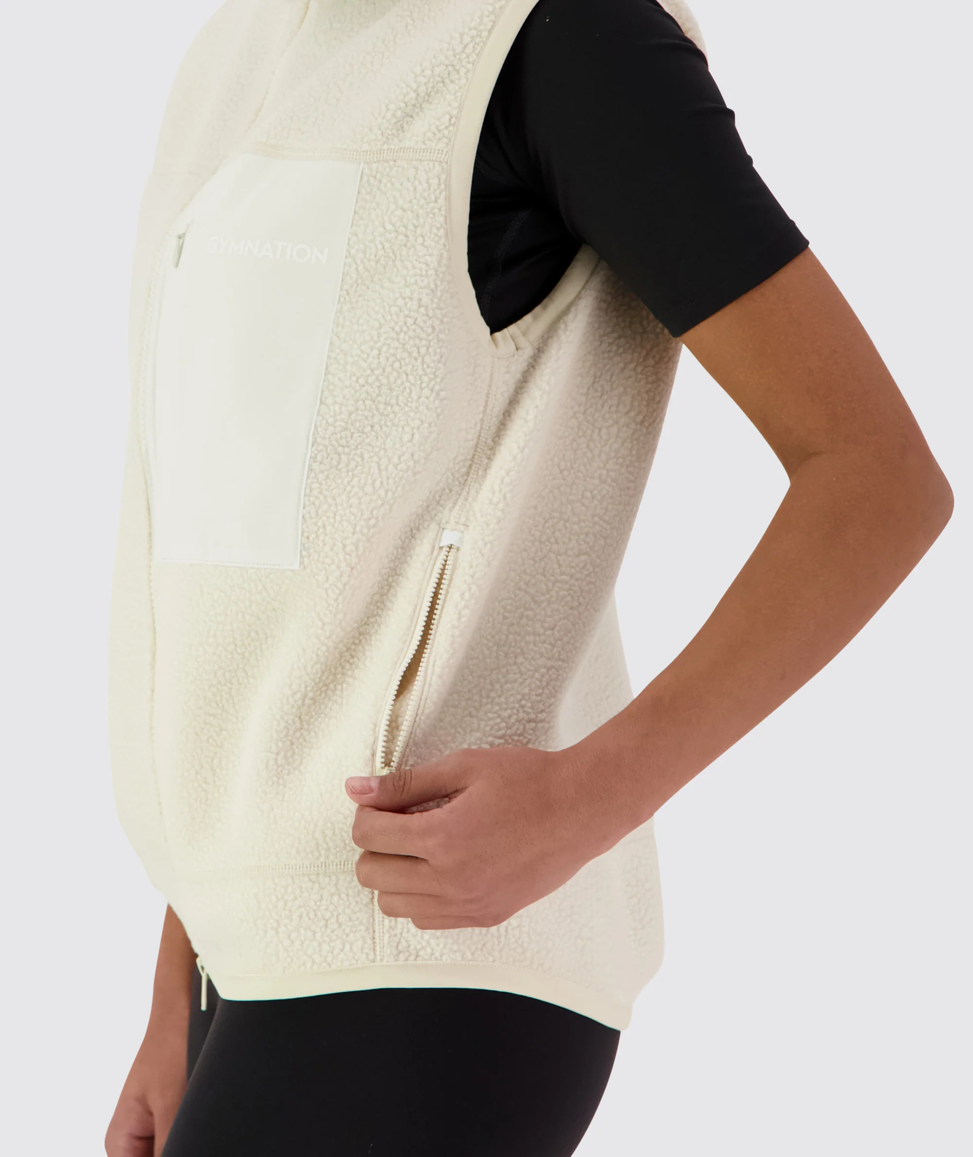 GYMNATION Pile Vest - Image 7