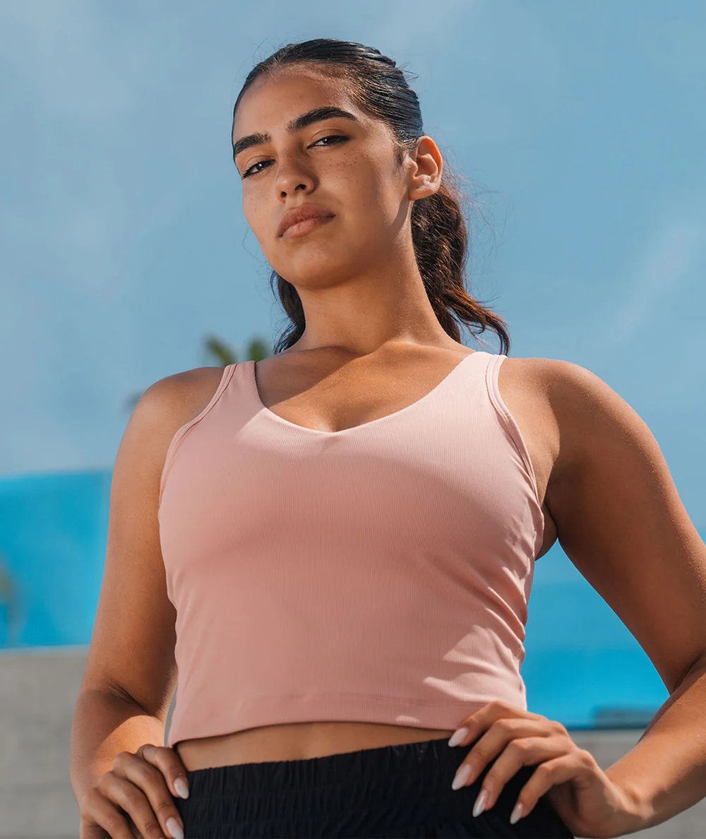 Ribbed Bra Top - Image 66