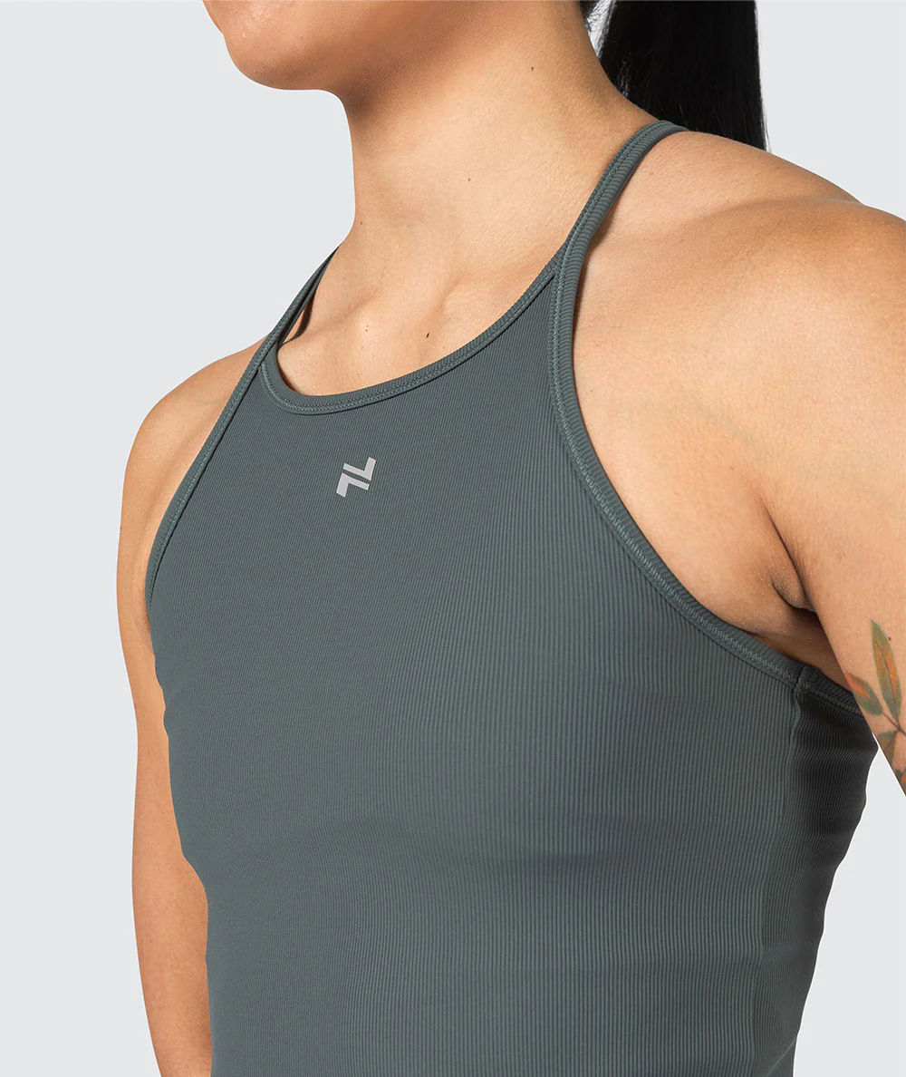 Strappy Ribbed Crop Top - Image 31