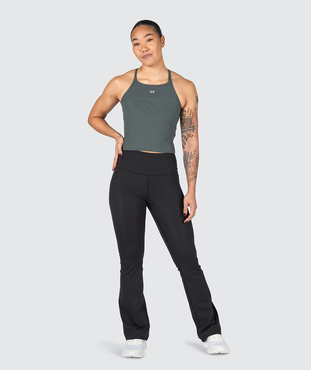 Strappy Ribbed Crop Top - Image 32