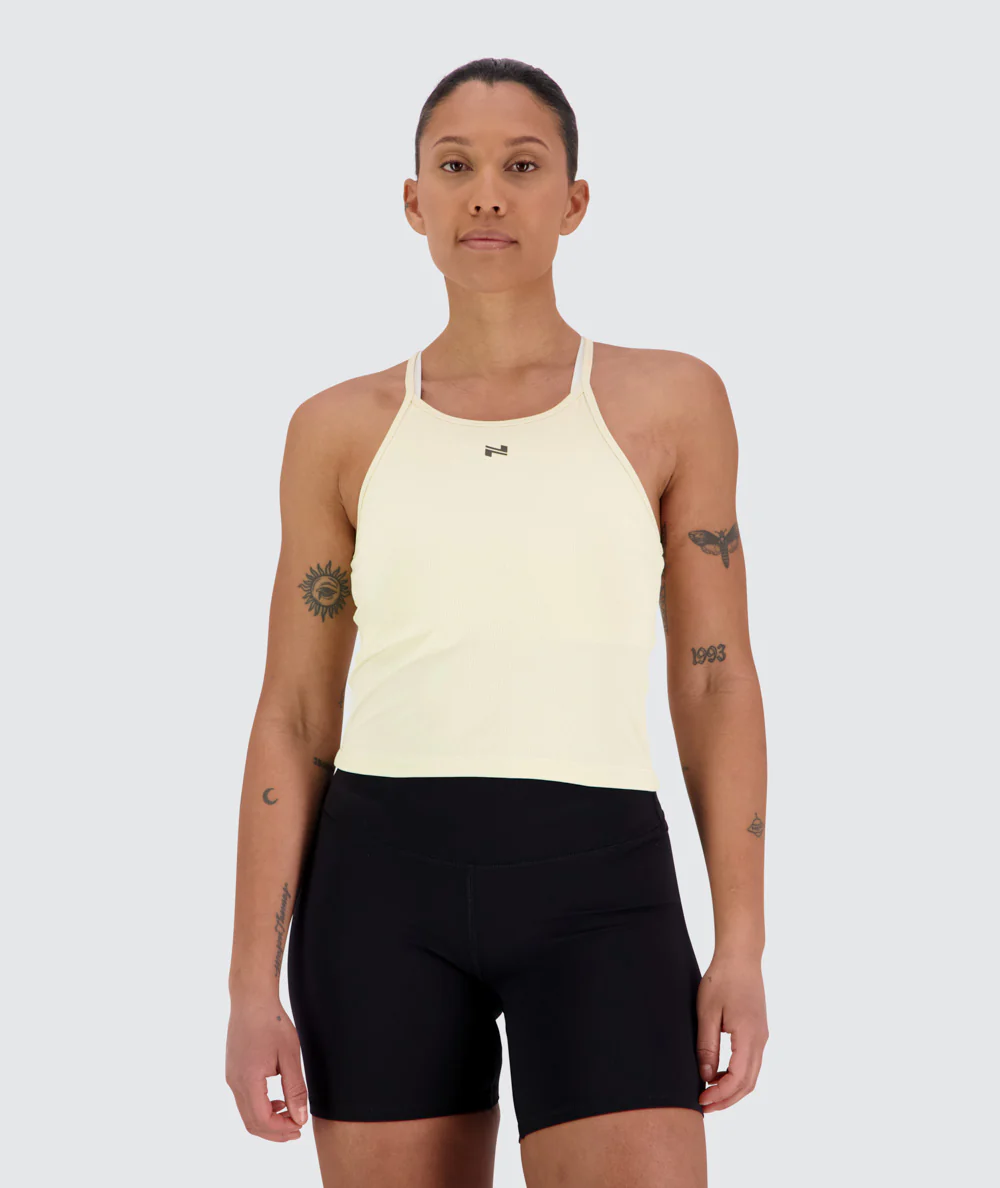 Strappy Ribbed Crop Top - Image 33