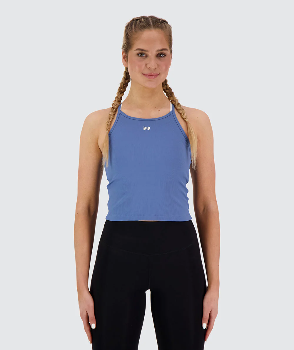 Strappy Ribbed Crop Top - Image 49