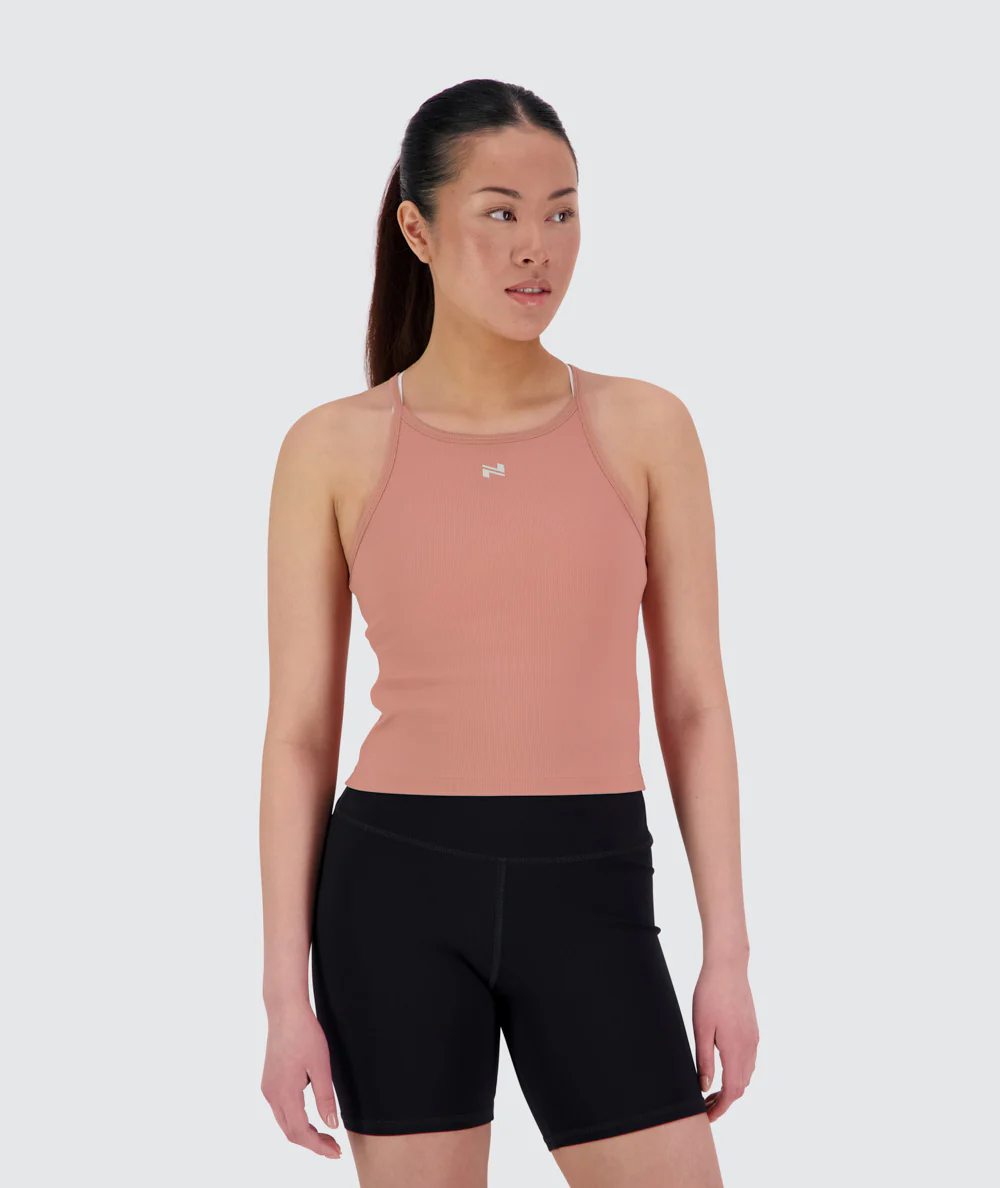 Strappy Ribbed Crop Top - Image 68