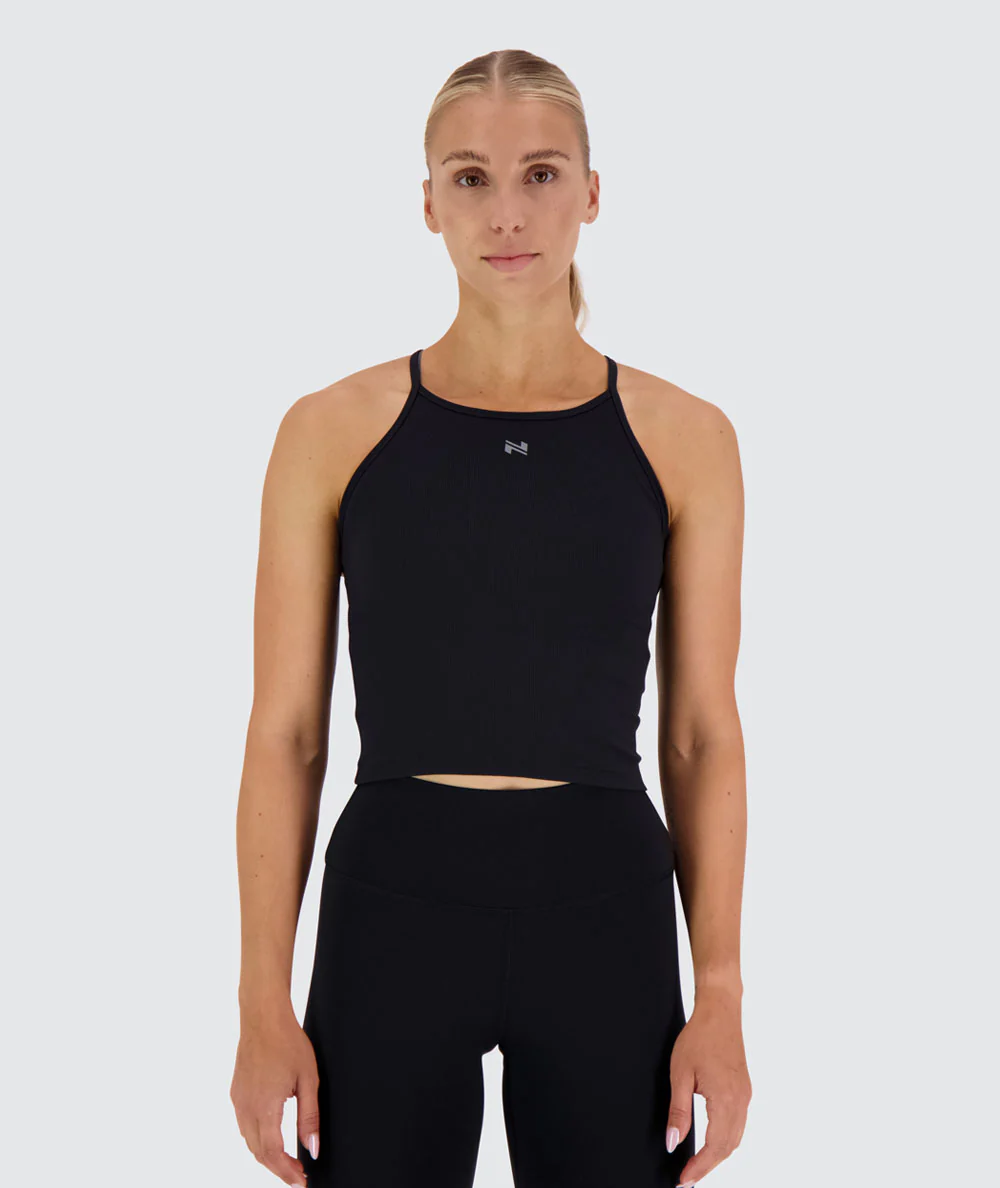 Strappy Ribbed Crop Top - Image 7