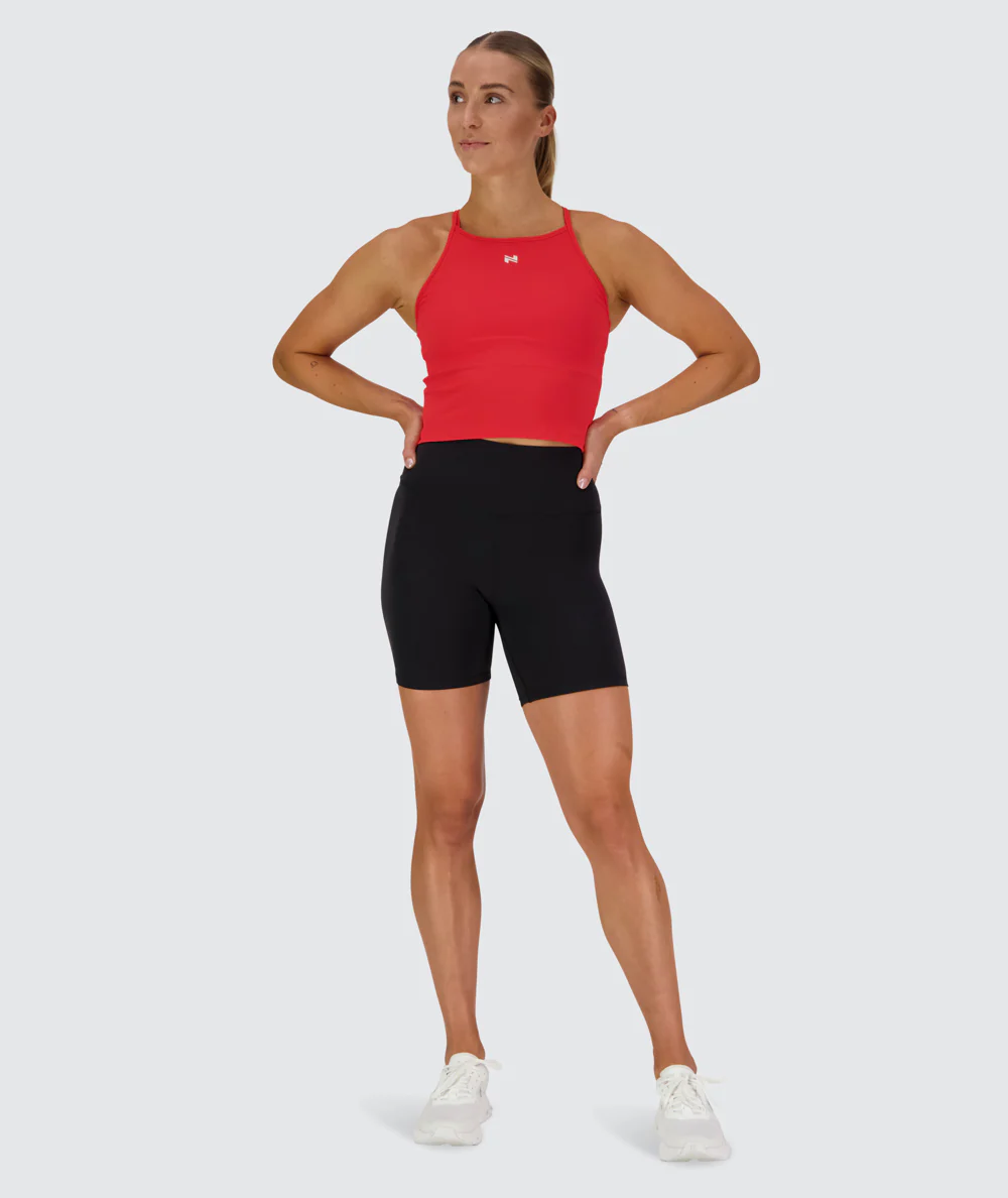 Strappy Ribbed Crop Top - Image 76