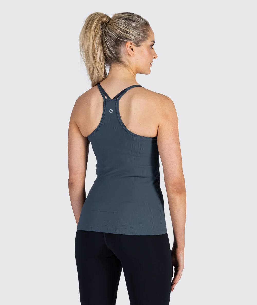 Strappy Ribbed Tank Top - Image 10