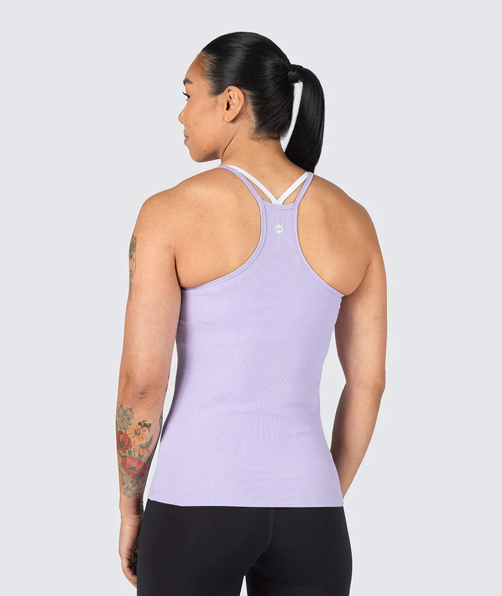 Strappy Ribbed Tank Top - Image 22