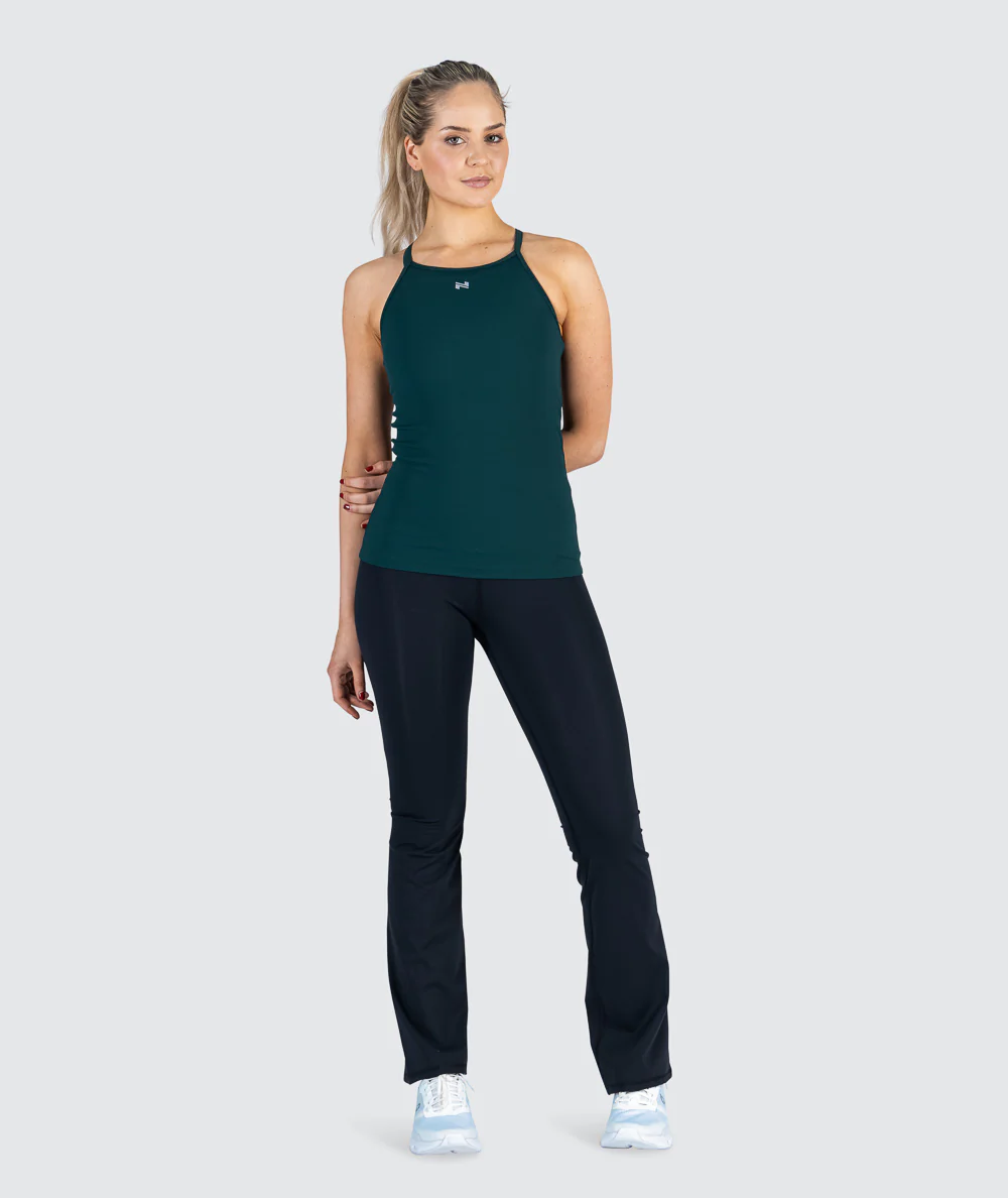 Strappy Ribbed Tank Top - Image 36