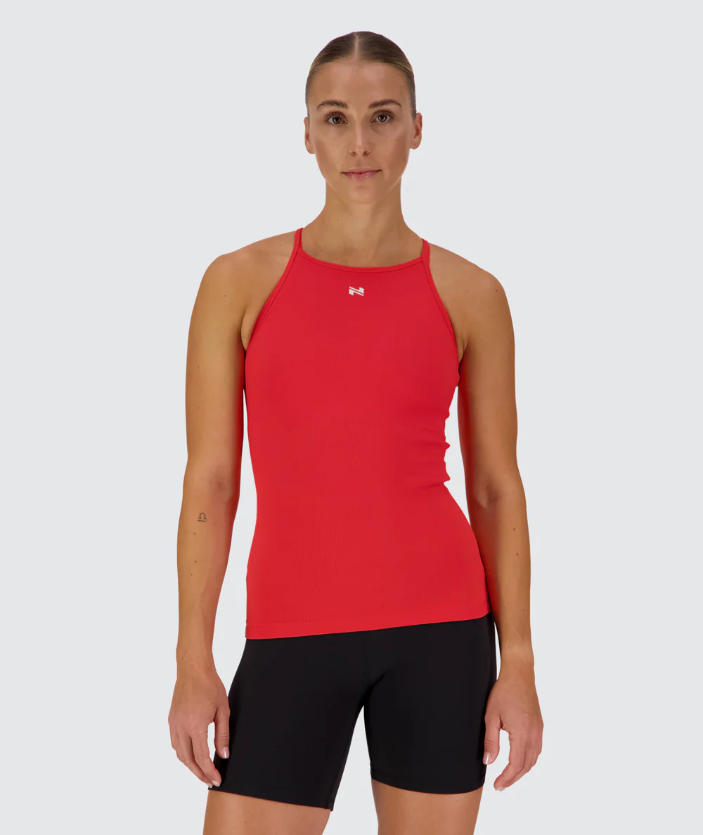 Strappy Ribbed Tank Top - Image 41