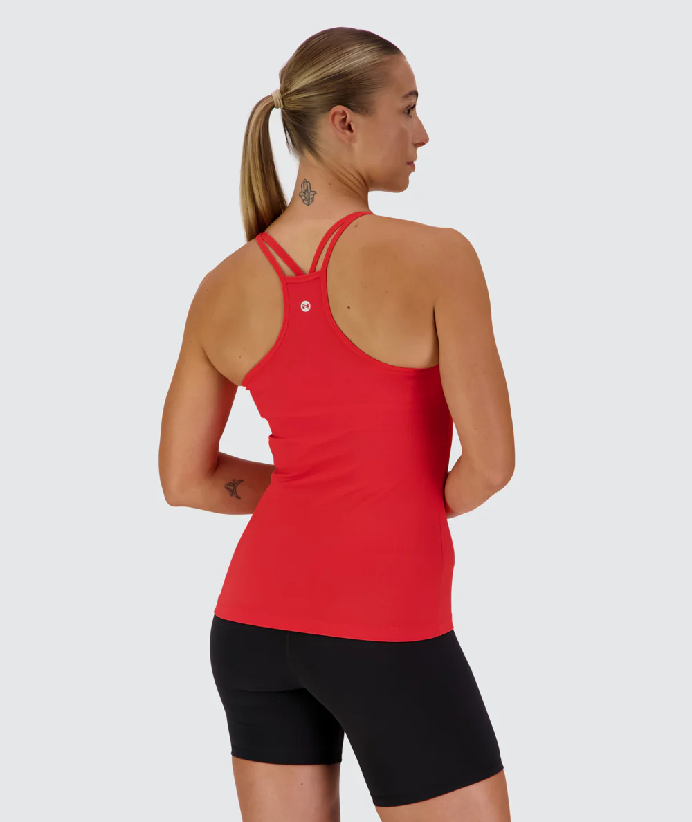 Strappy Ribbed Tank Top - Image 42