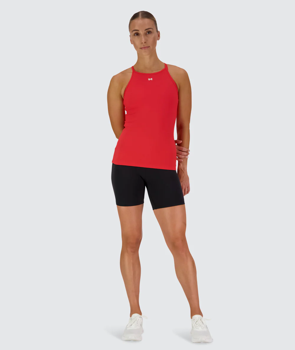 Strappy Ribbed Tank Top - Image 44