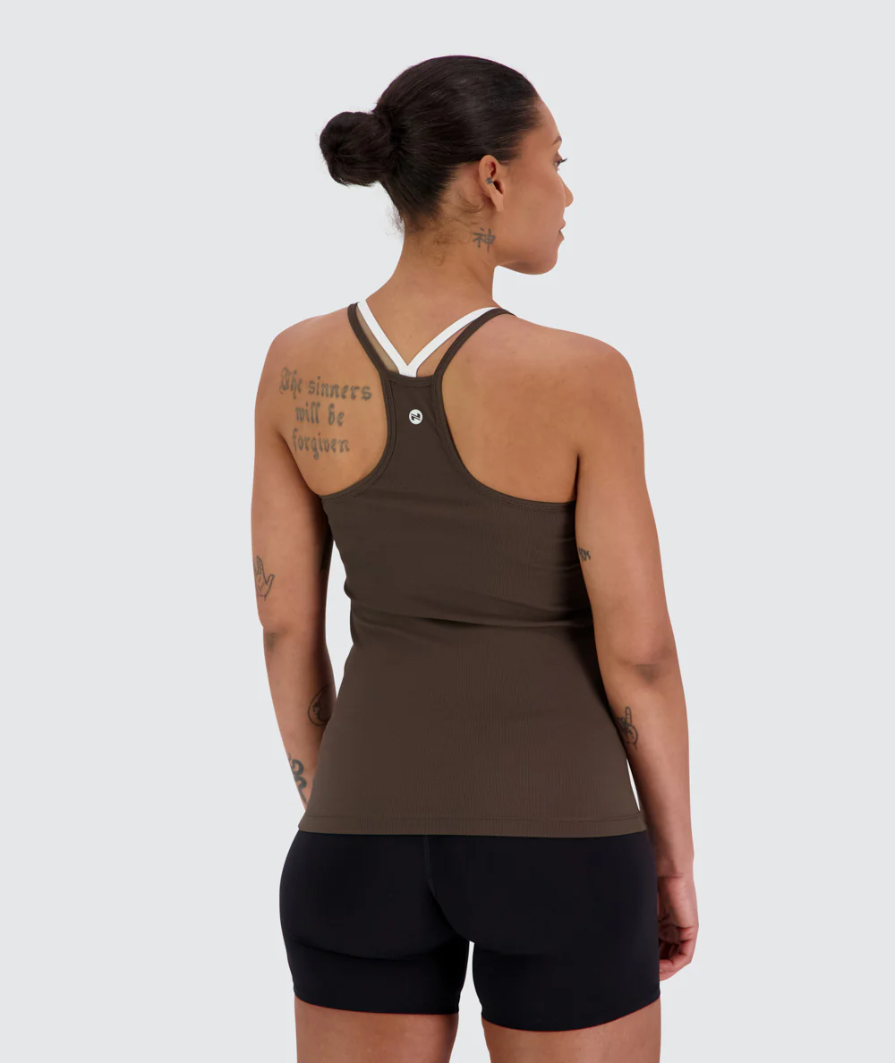Strappy Ribbed Tank Top - Image 6