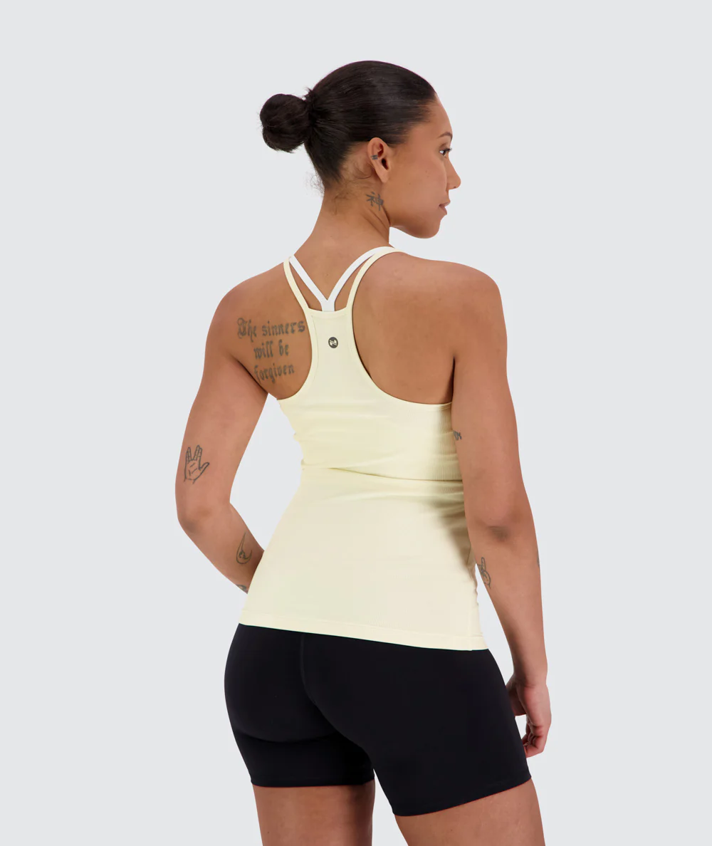 Strappy Ribbed Tank Top - Image 38