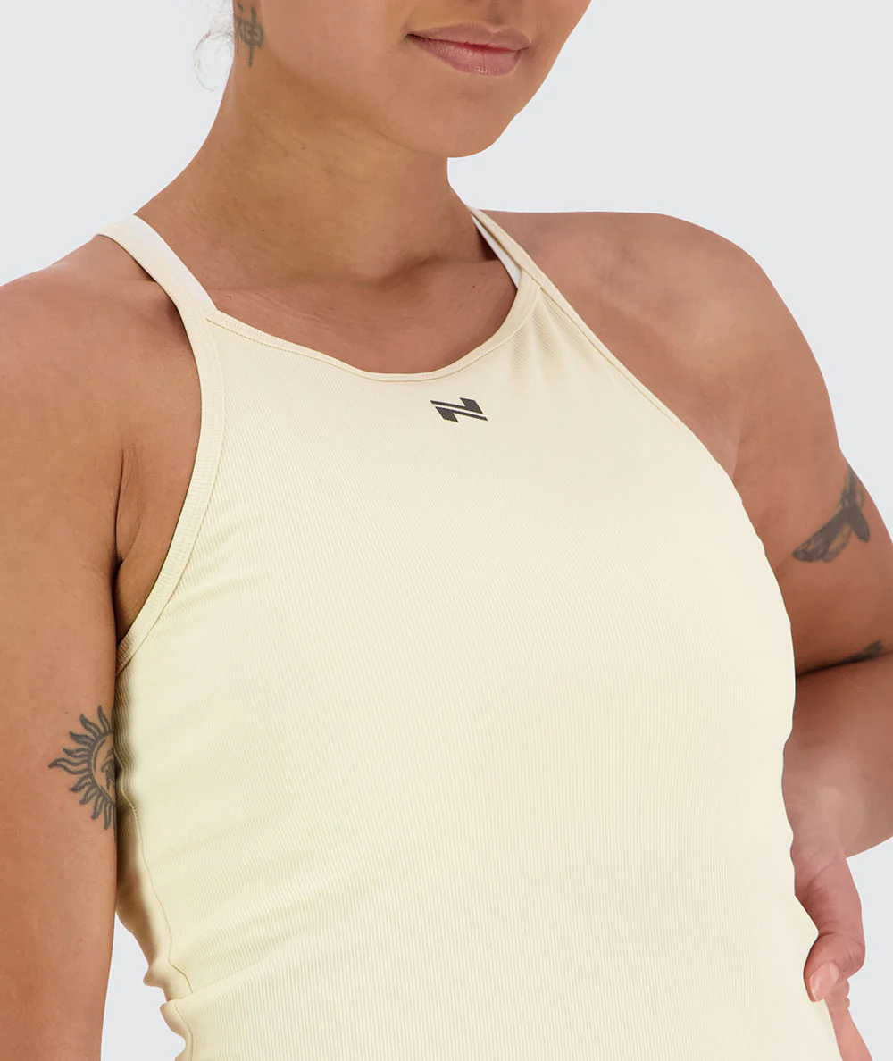 Strappy Ribbed Tank Top - Image 39