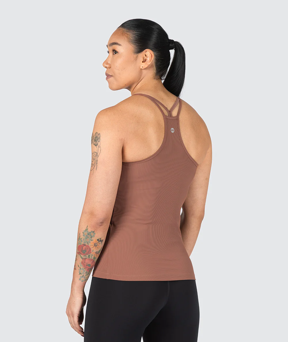 Strappy Ribbed Tank Top - Image 26