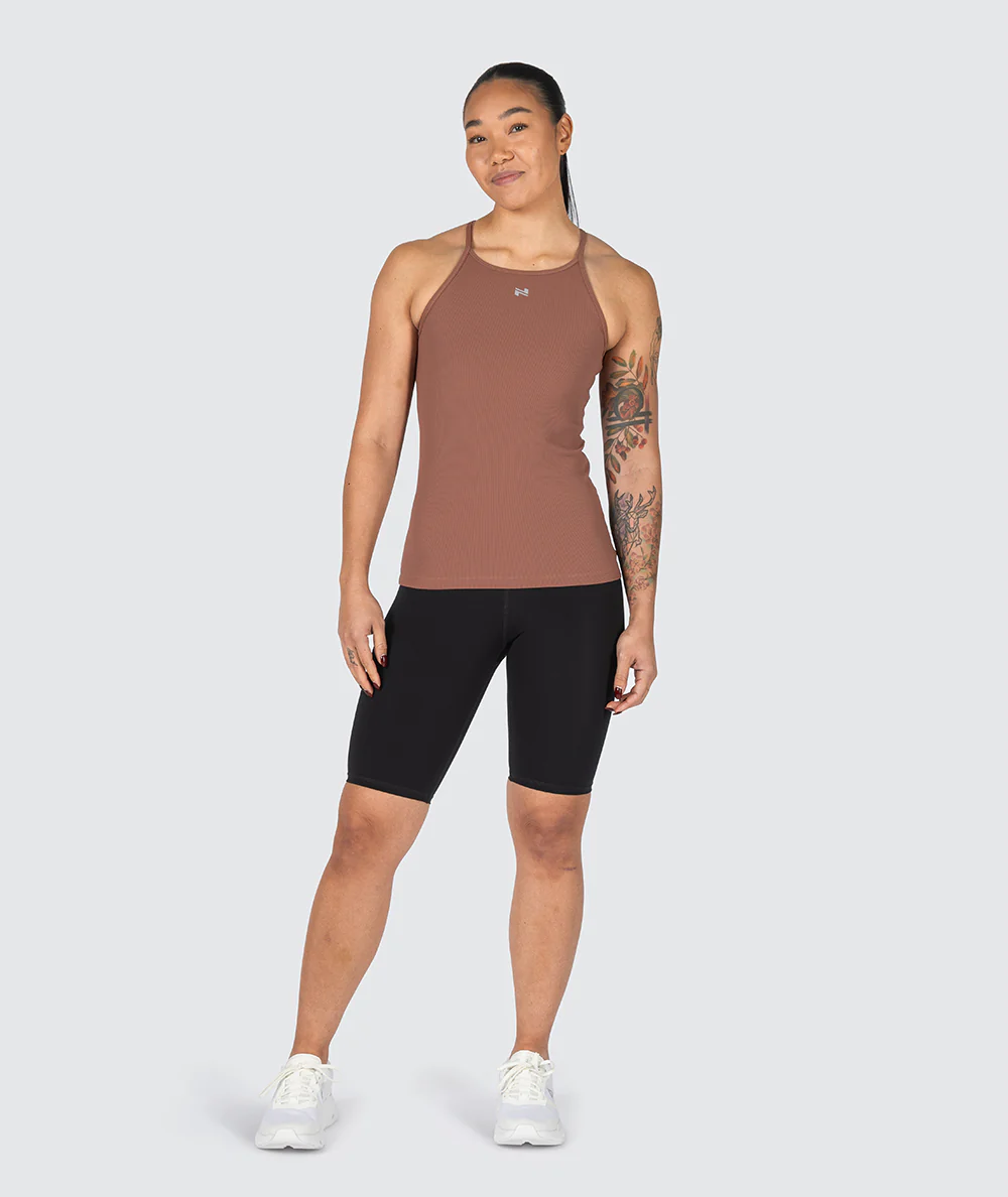 Strappy Ribbed Tank Top - Image 28