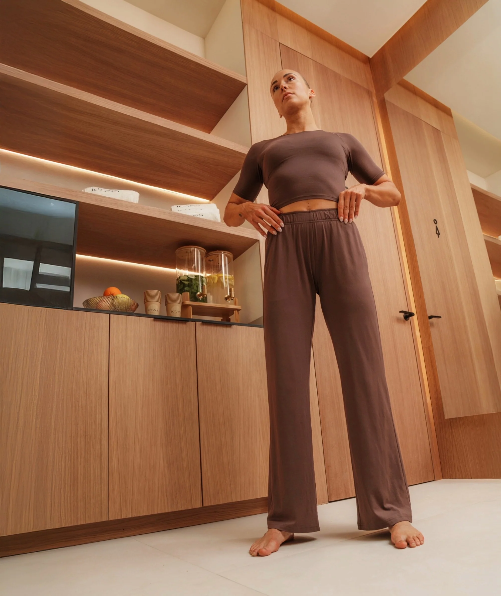 Wideleg ComfyKnit Pants - Image 4