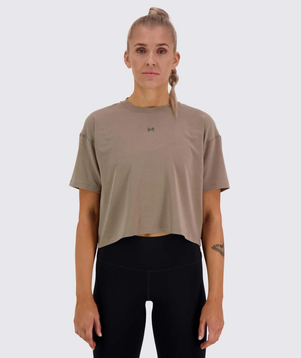Women's Oversized Crop Tee - Image 17