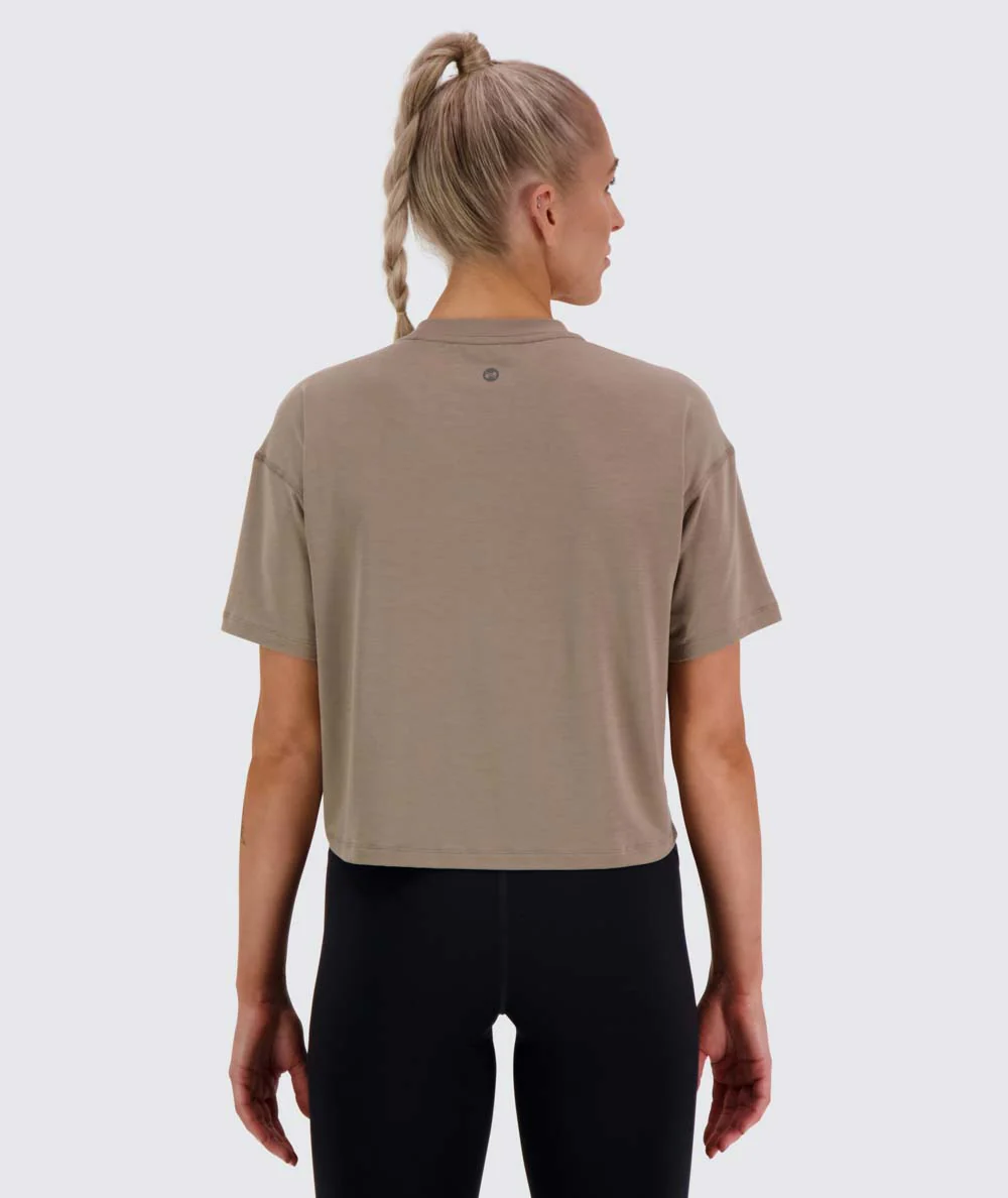 Women's Oversized Crop Tee - Image 18