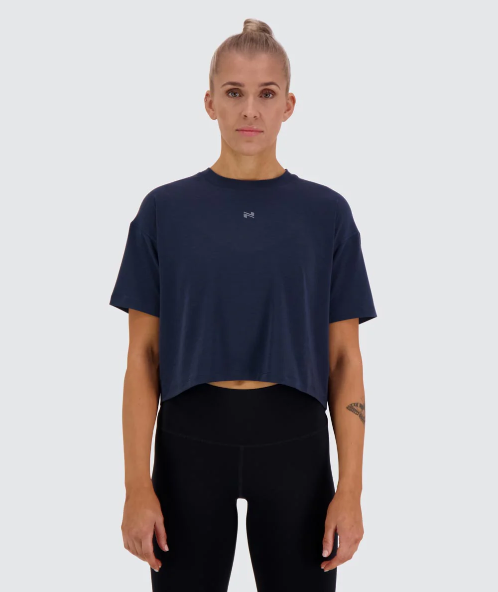 Women's Oversized Crop Tee - Image 21