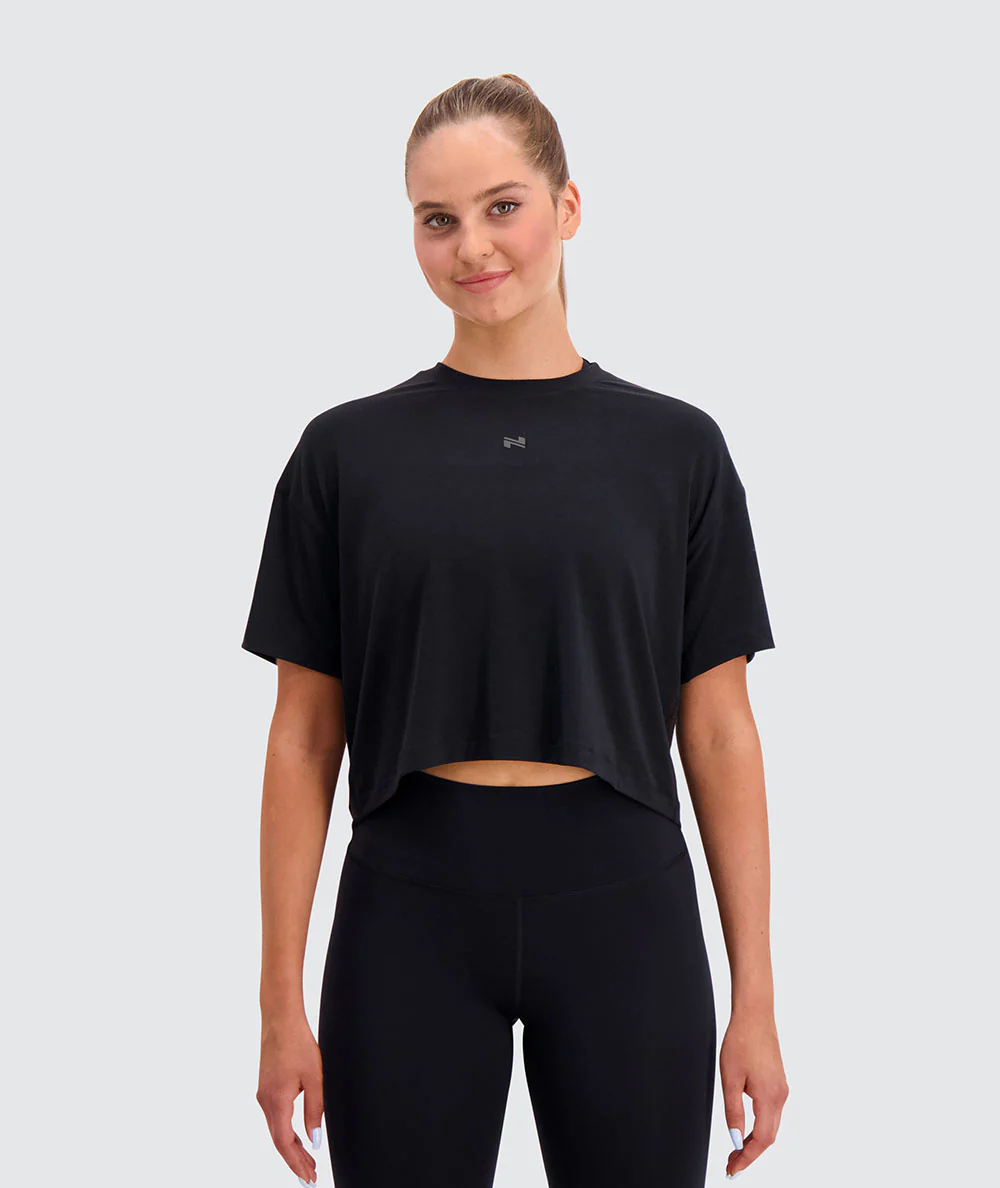 Women's Oversized Crop Tee - Image 25