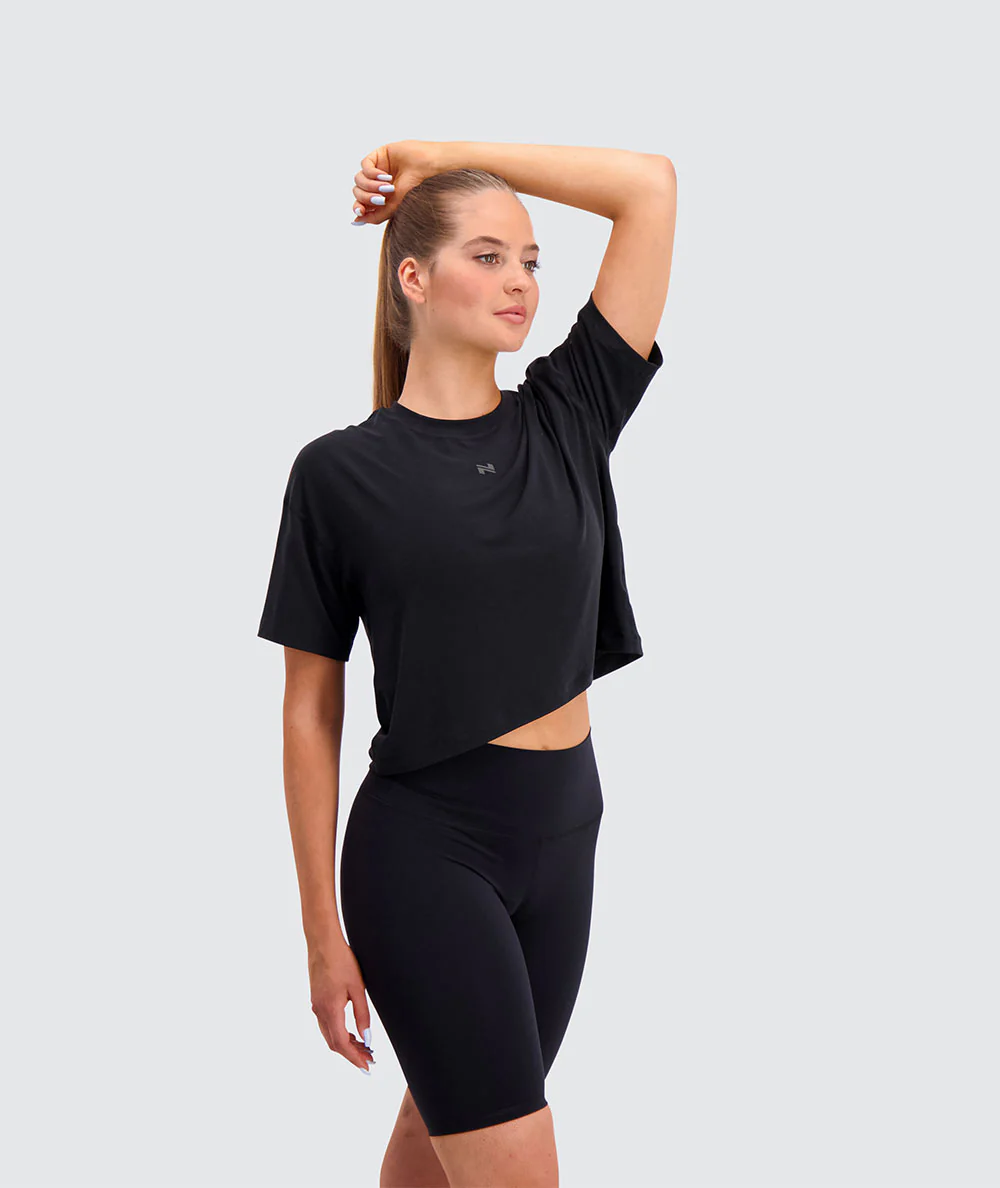 Women's Oversized Crop Tee - Image 27