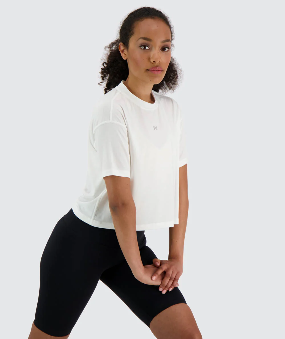 Women's Oversized Crop Tee - Image 31