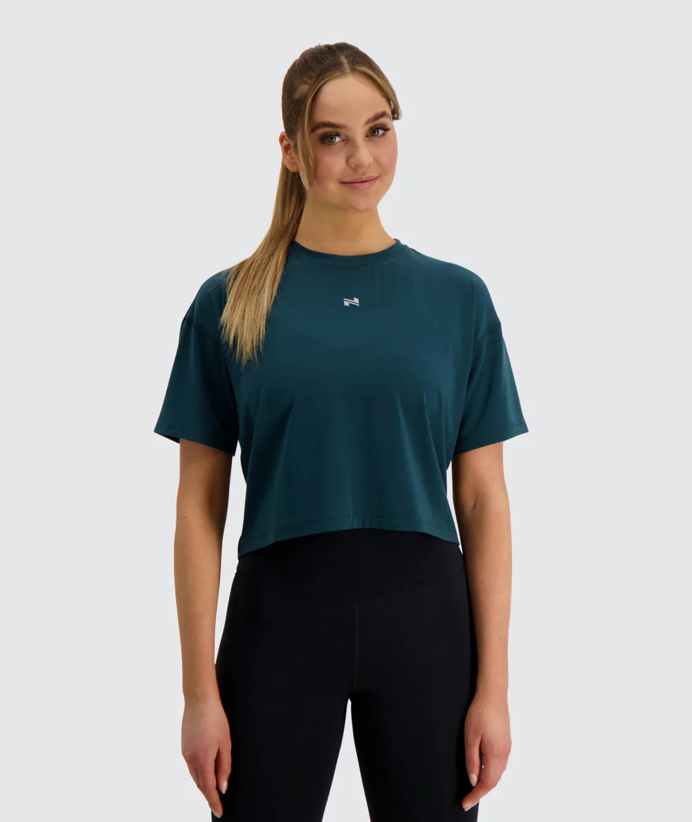 Women's Oversized Crop Tee - Image 33